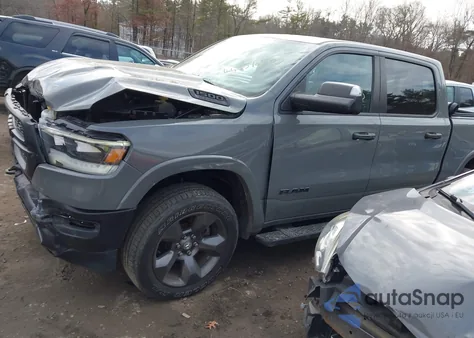 2020 Ram 1500 из США, поврежденный, VIN 1C6SRFFTXLN384600